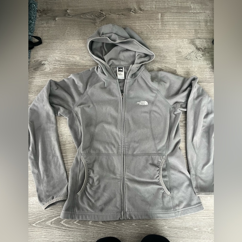 The North Face Light Gray Women's Fleece Jacket